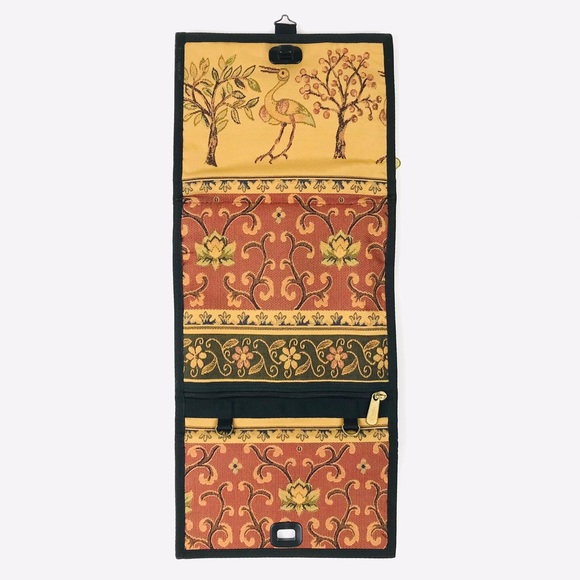 Danny K Beverly Hills Tapestry Cross-Body Organizer Bag Made in USA  Like New - Picture 7 of 15